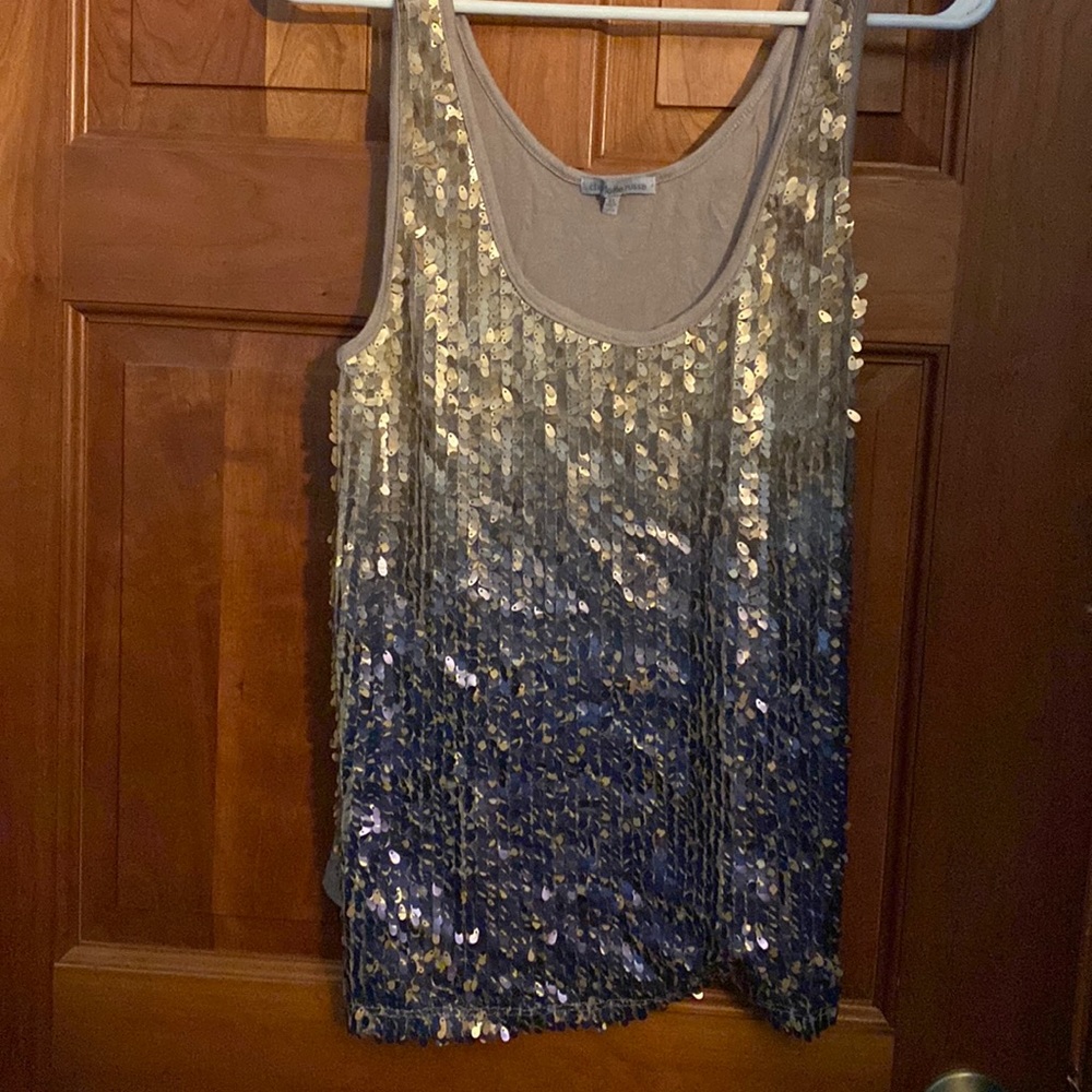 Charlotte Russe Sequin Tank Top